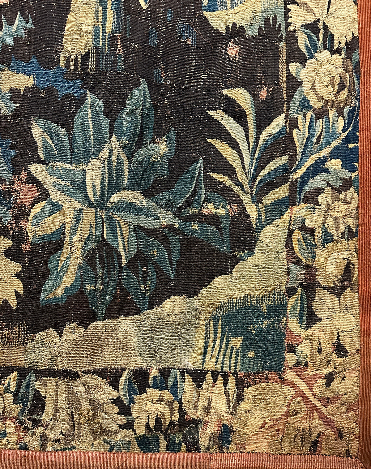 17th Century Brussels Verdure Tapestry ID: 022624