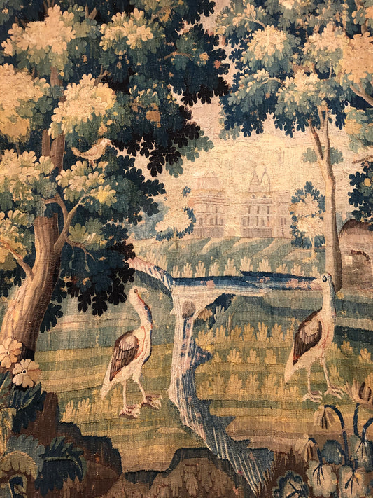 17th Century Verdure Brussels Tapestry ID: 112219