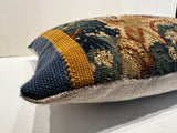 16th Century Brussel Tapestry Fragment Pillow