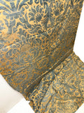18th Century Italian Linen and Silk Woven Textile