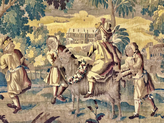 17th Century Flemish Verdure Tapestry ID: 910002