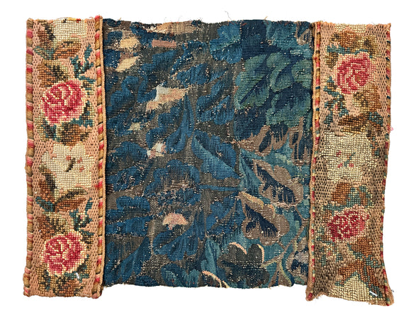 17th Century Brussels Tapestry Fragment