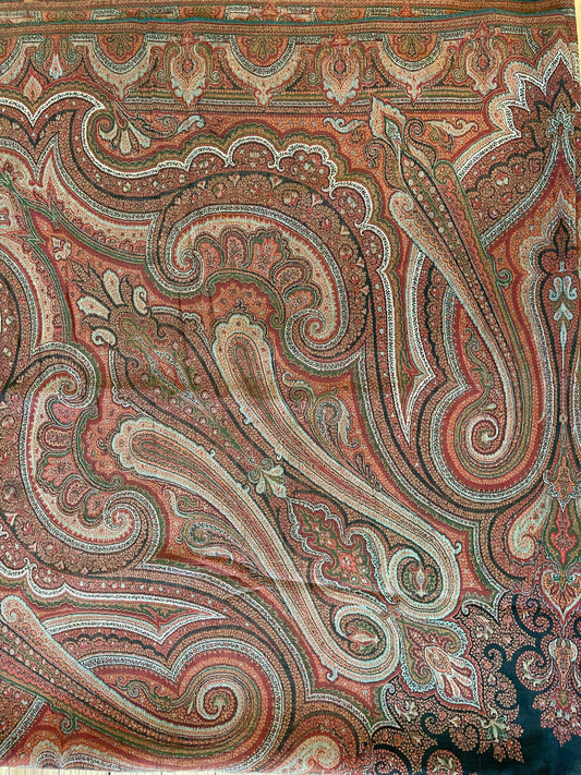 Indian Paisley Shawl ID: D041