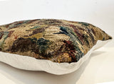 17th Century Brussels Tapestry Fragment Pillow (3 available)