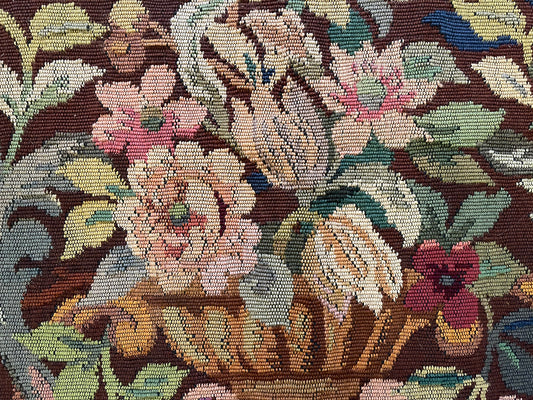 19th Century Brussels Tapestry for Pillows ID: D0619-11
