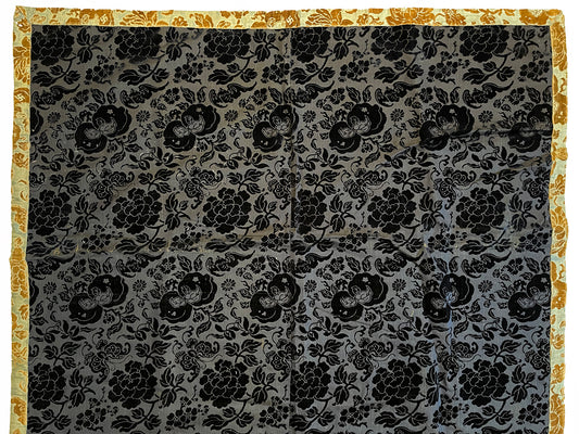 18th Century French Cut Velvet ID: D0619-12