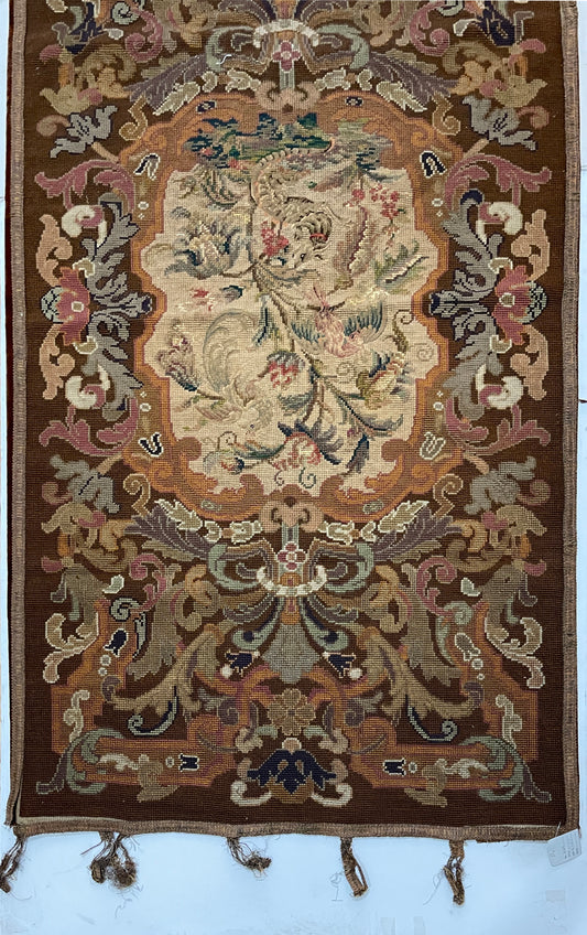 20th Century French Needlepoint ID: D164