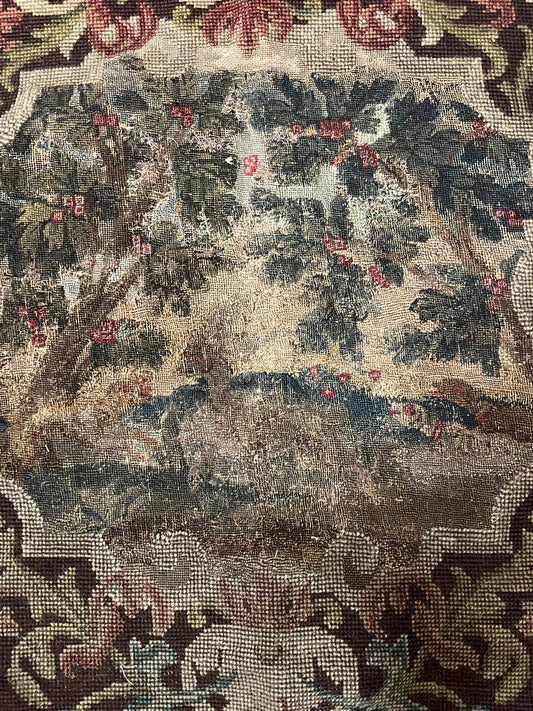 18th Century Belgian Needlepoint ID: D168
