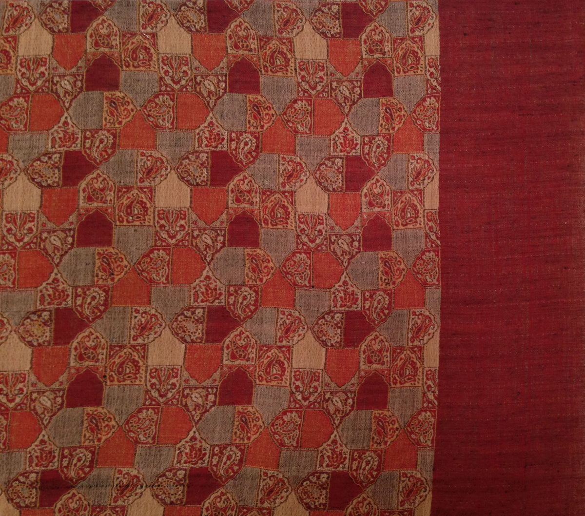 20th Century Indian Paisley Shawl ID: D186