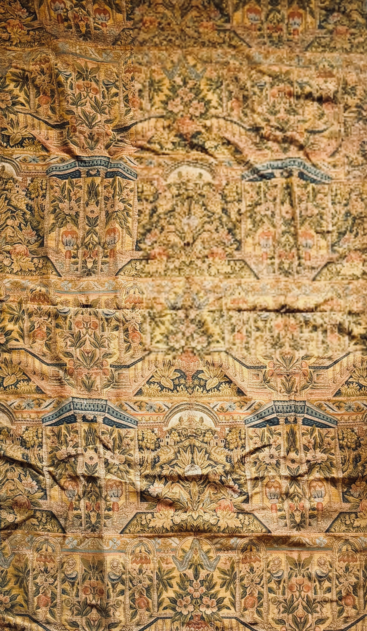 Floral Garden Tapestry