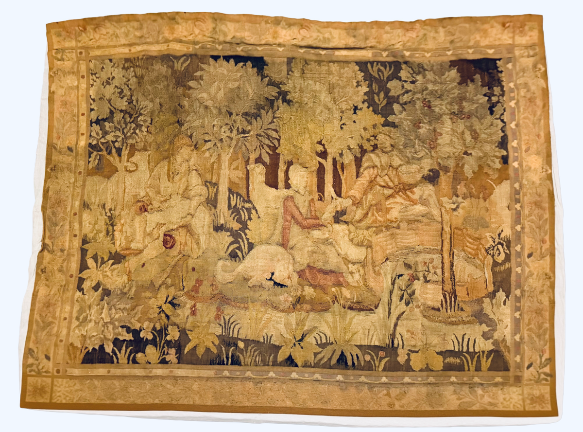 19th C Aubusson Tapestry