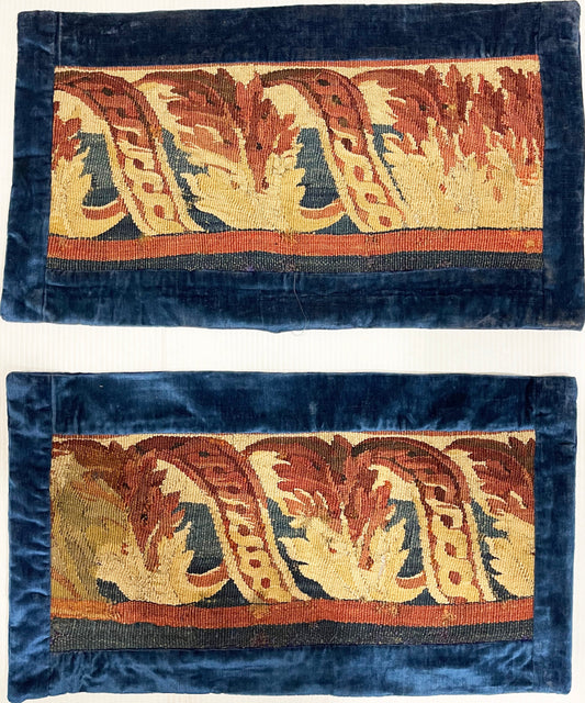 18th Century French Aubusson Pillowcase ID: P03311