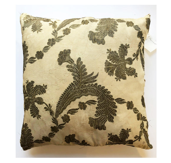 17th Century Brussels Church Coverlet Pillow