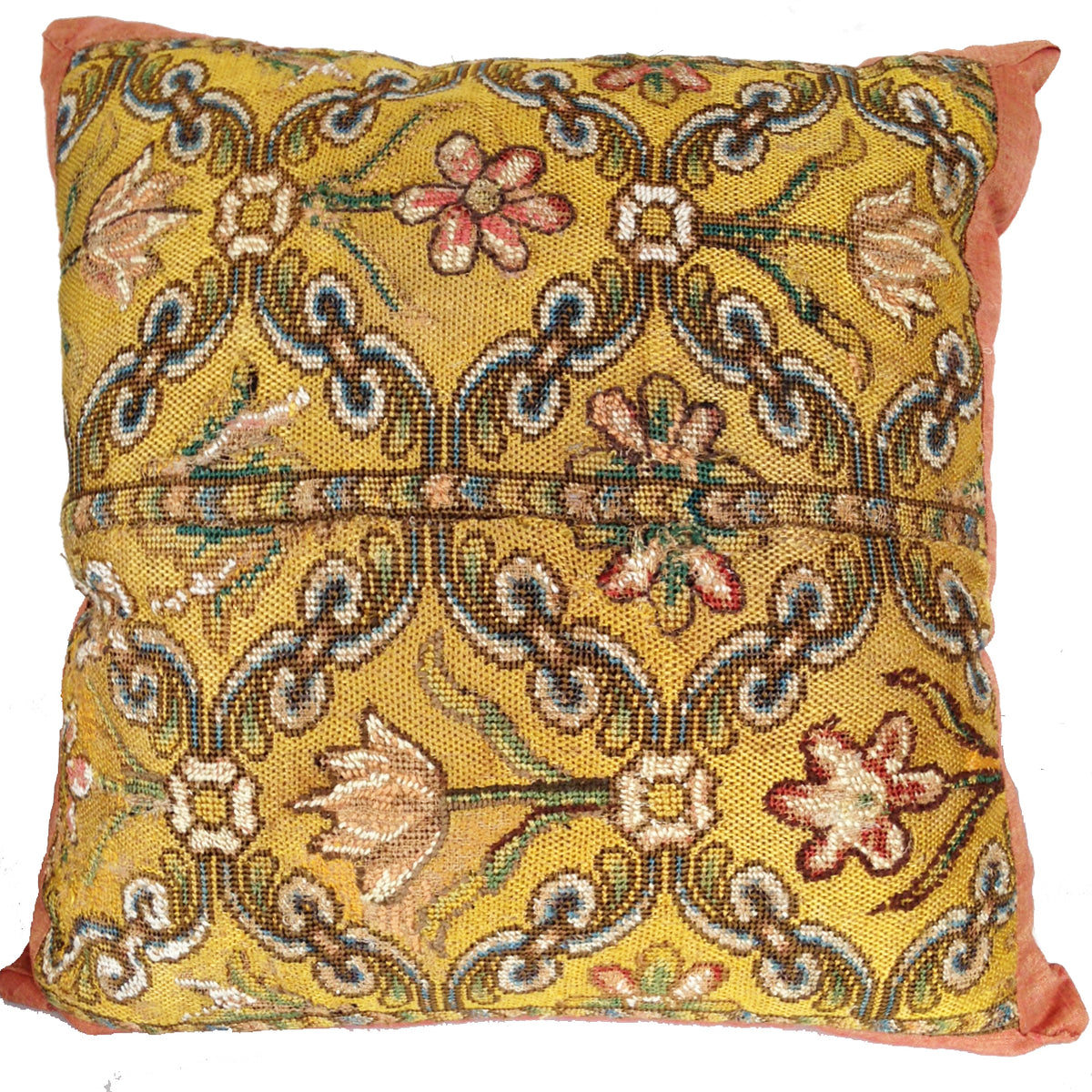 16th Century Italian Embroidery Pillow ID: P160802