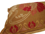 19th Century American Needlepoint Pillow