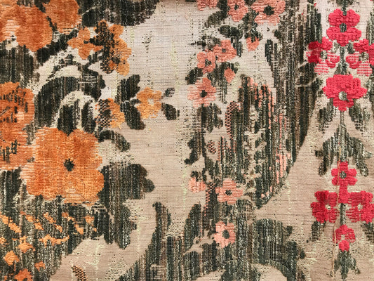 Late 18th Century French Cut Velvet ID: S17-001