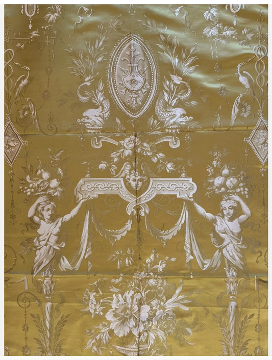 French Napoleon Yellow Textile