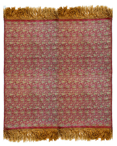 19th Century Persian Wall Hanging Silk Embroidery