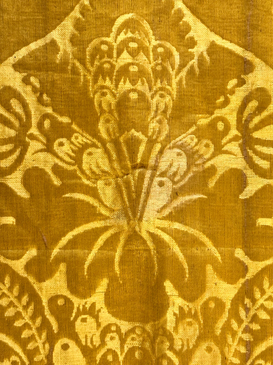 20th Century French Silk Textile ID: T082409