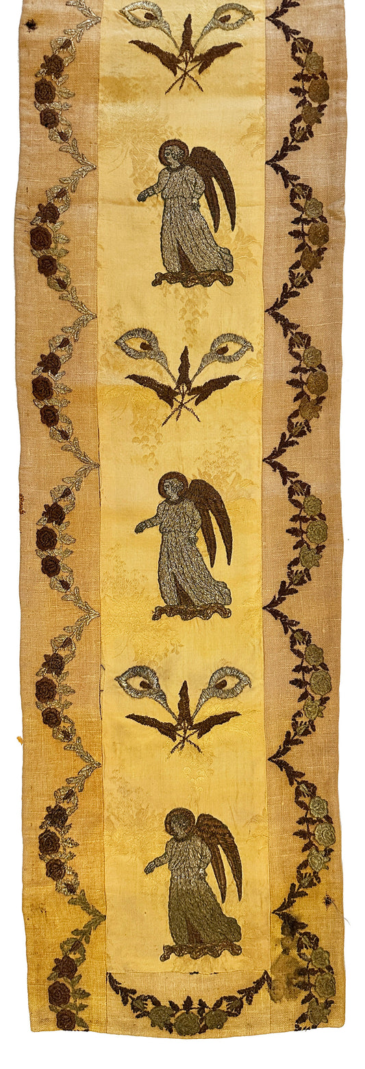 17th Century French Embroidery ID: T082414