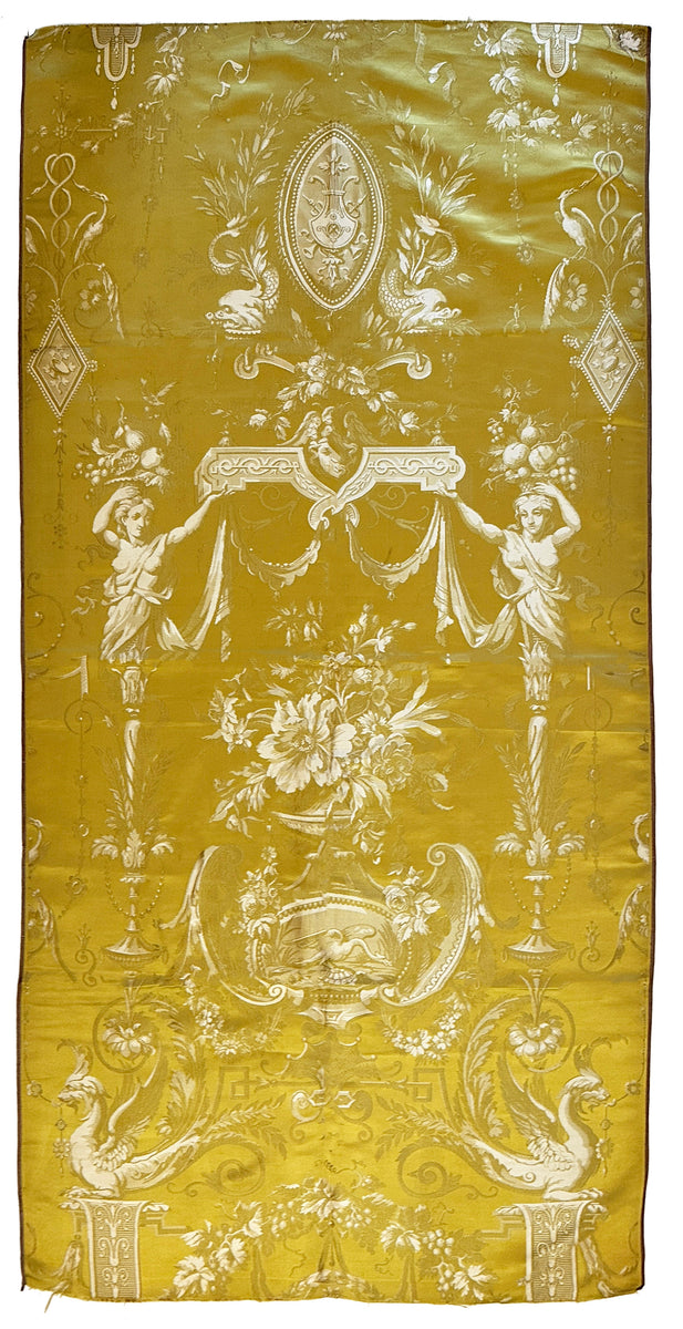 French Napoleon Yellow Textile ID: T082425 – Tapestry Source