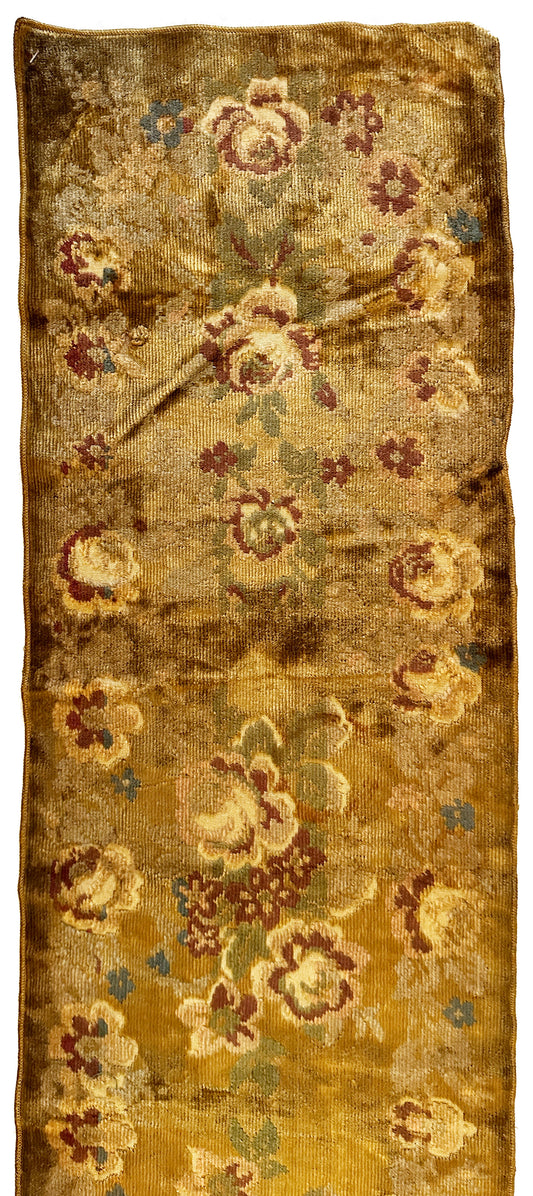 19th Century Belgian Cut Velvet ID: T082429