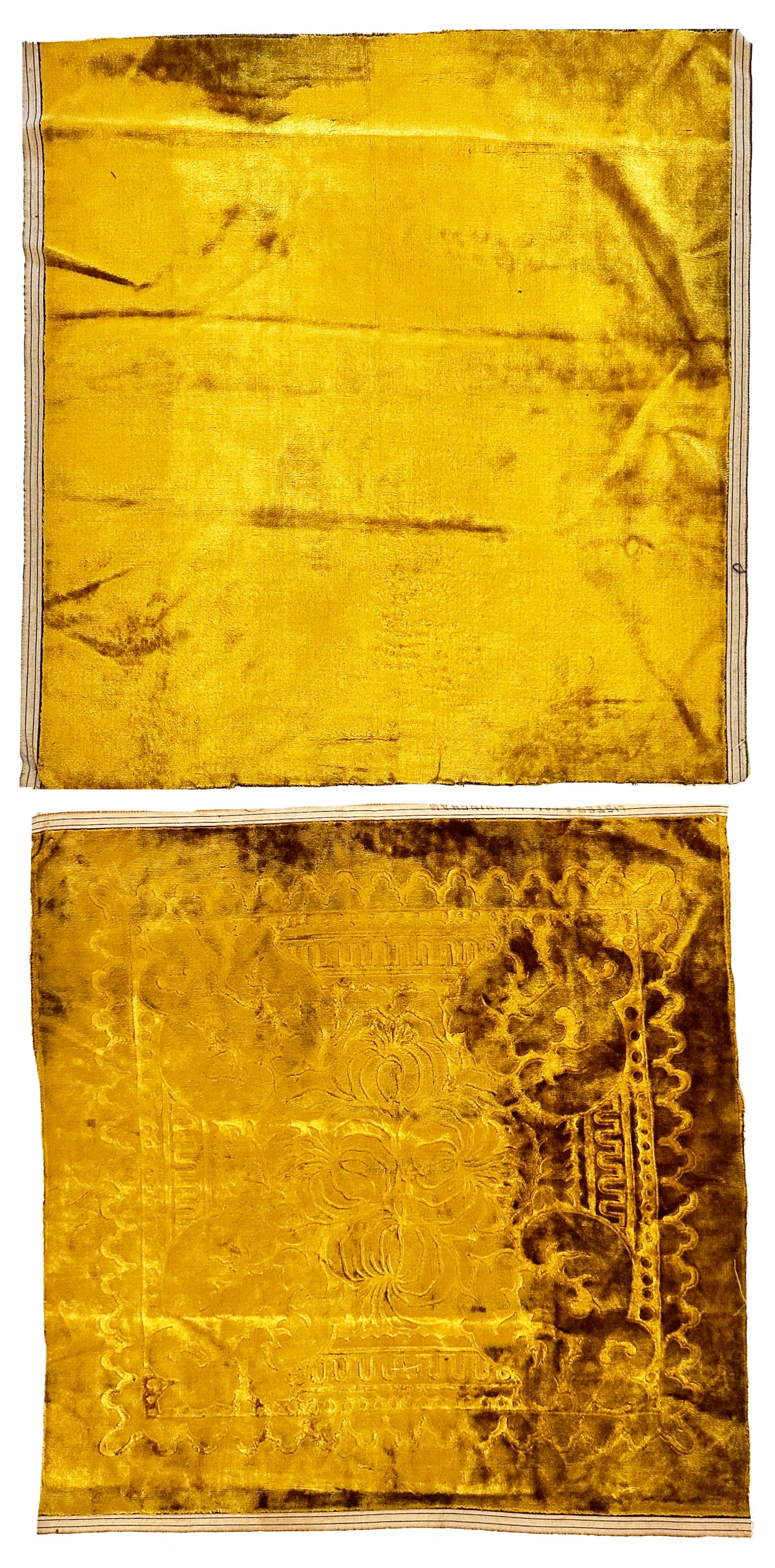 18th Century Spanish Cut Velvet ID: T082432