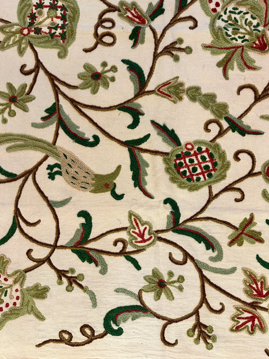 20th Century American Crewel Work ID: T082457
