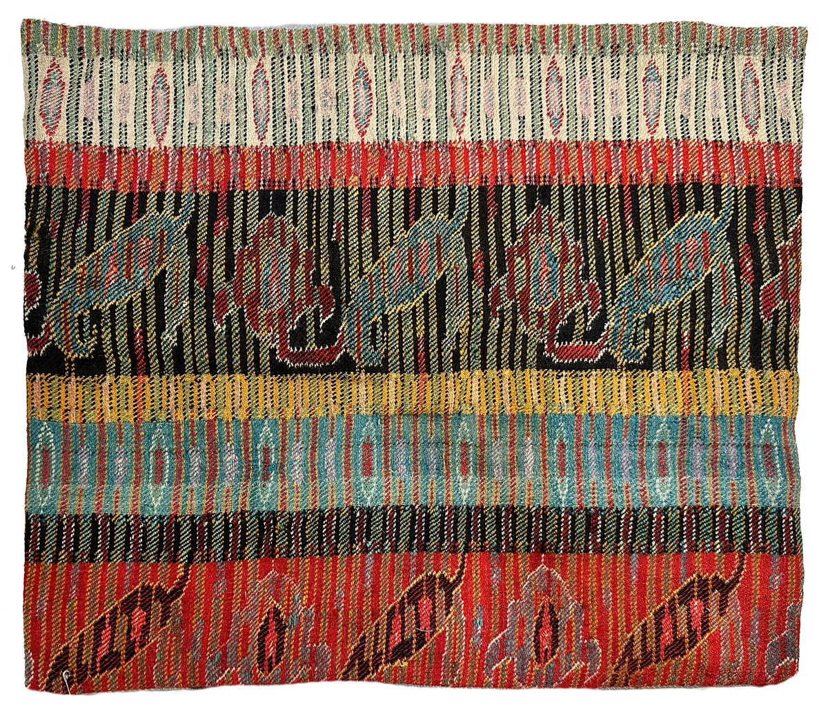 19th Century Indian Paisley-design Wool PillowcaseID: T082463