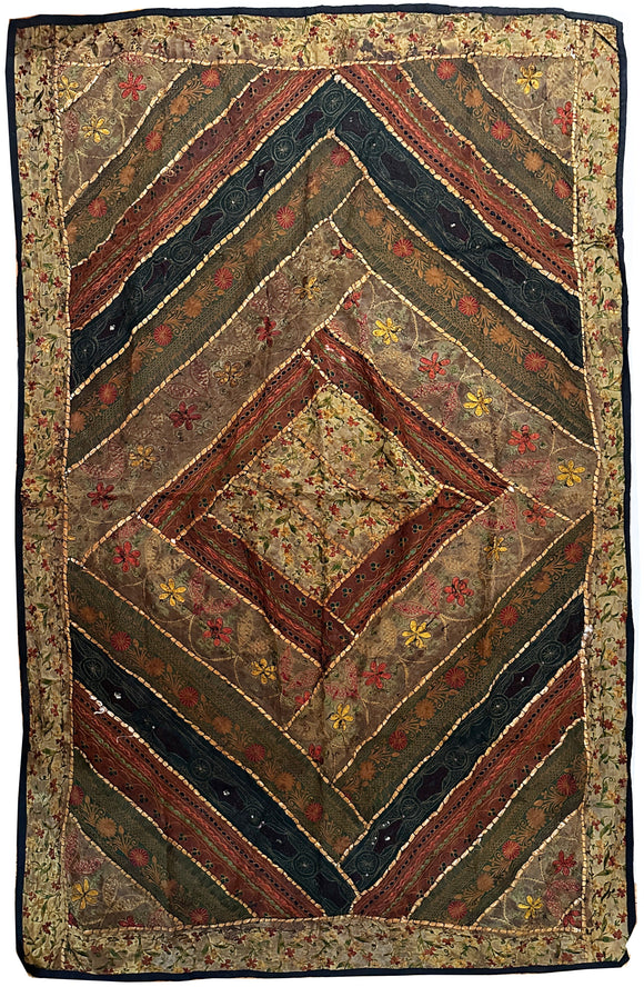 19th Century Indian Coverlet