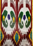 19th Century Asian Silk Ikat