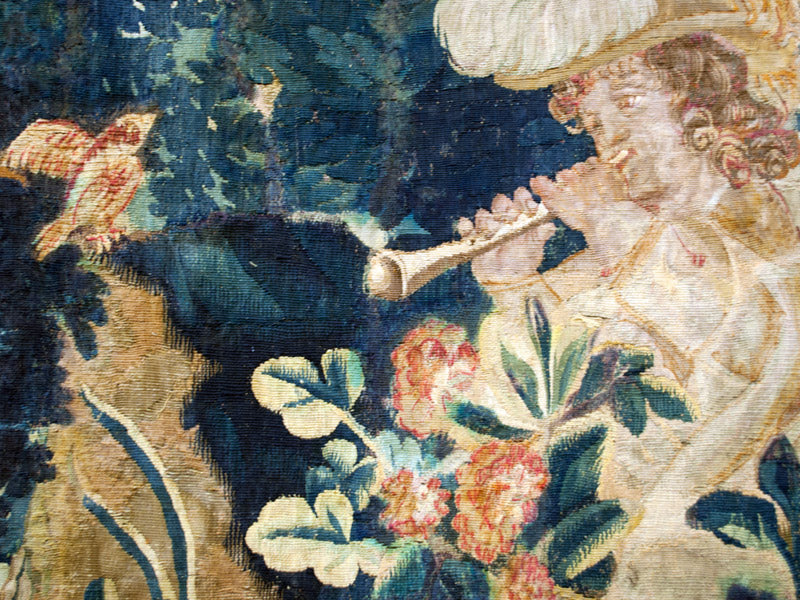 17th Century Verdure Tapestry ID: 34176