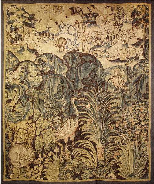 16th Century French Allegorical Tapestry