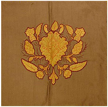 17th Century Applique Pillowcase
