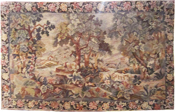 19th Century French Needlepoint Tapestry