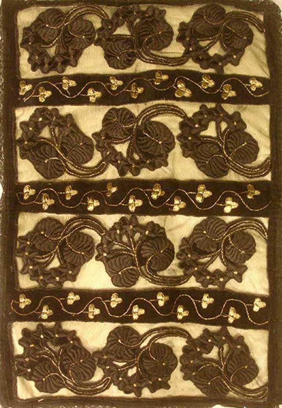 19th Century French Applique Embroidery