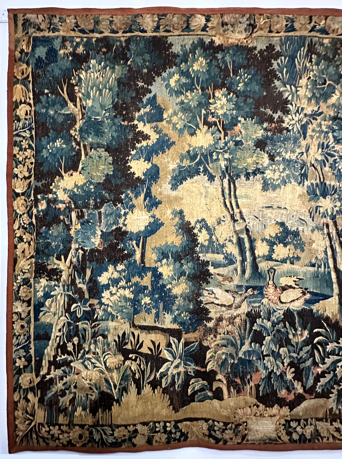 17th Century Brussels Verdure Tapestry ID: 022624