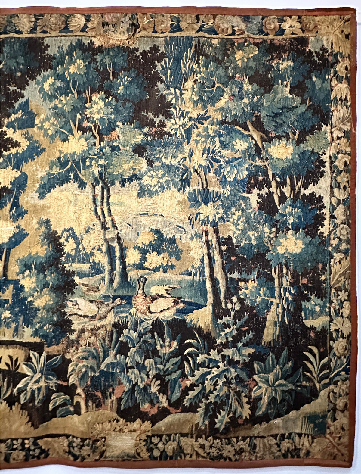 17th Century Brussels Verdure Tapestry ID: 022624