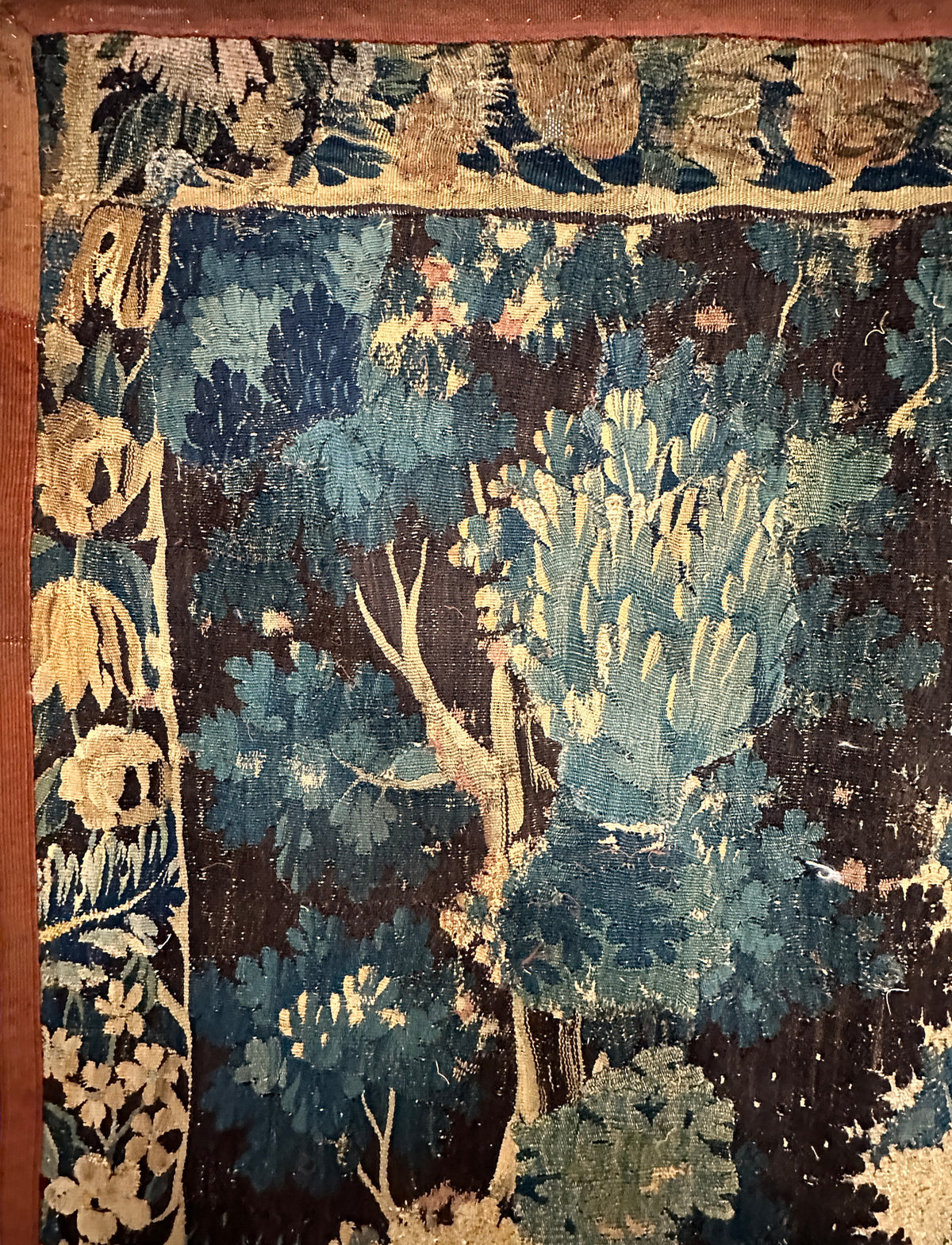 17th Century Brussels Verdure Tapestry ID: 022624
