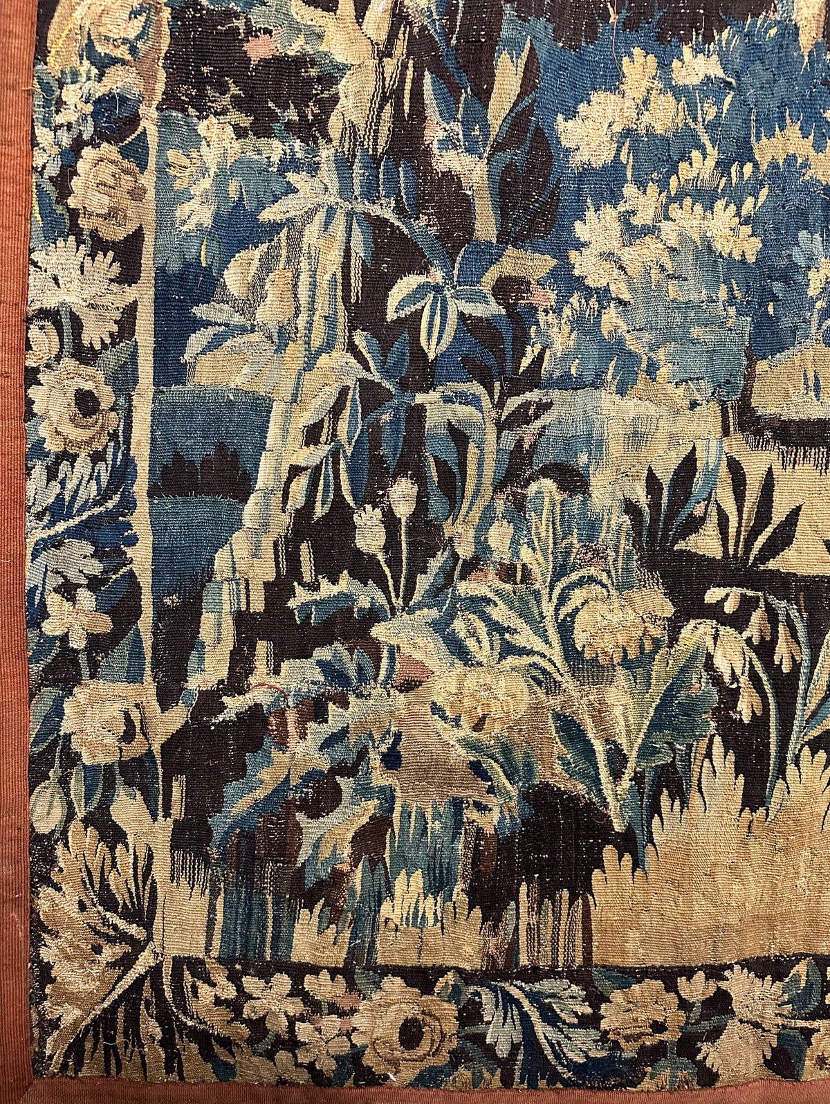 17th Century Brussels Verdure Tapestry ID: 022624
