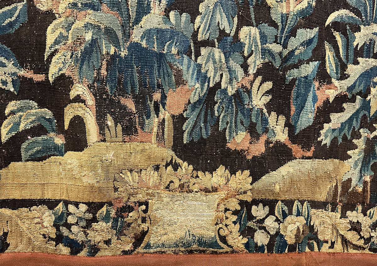 17th Century Brussels Verdure Tapestry ID: 022624