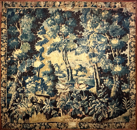 17th Century Brussels Verdure Tapestry ID: 022624