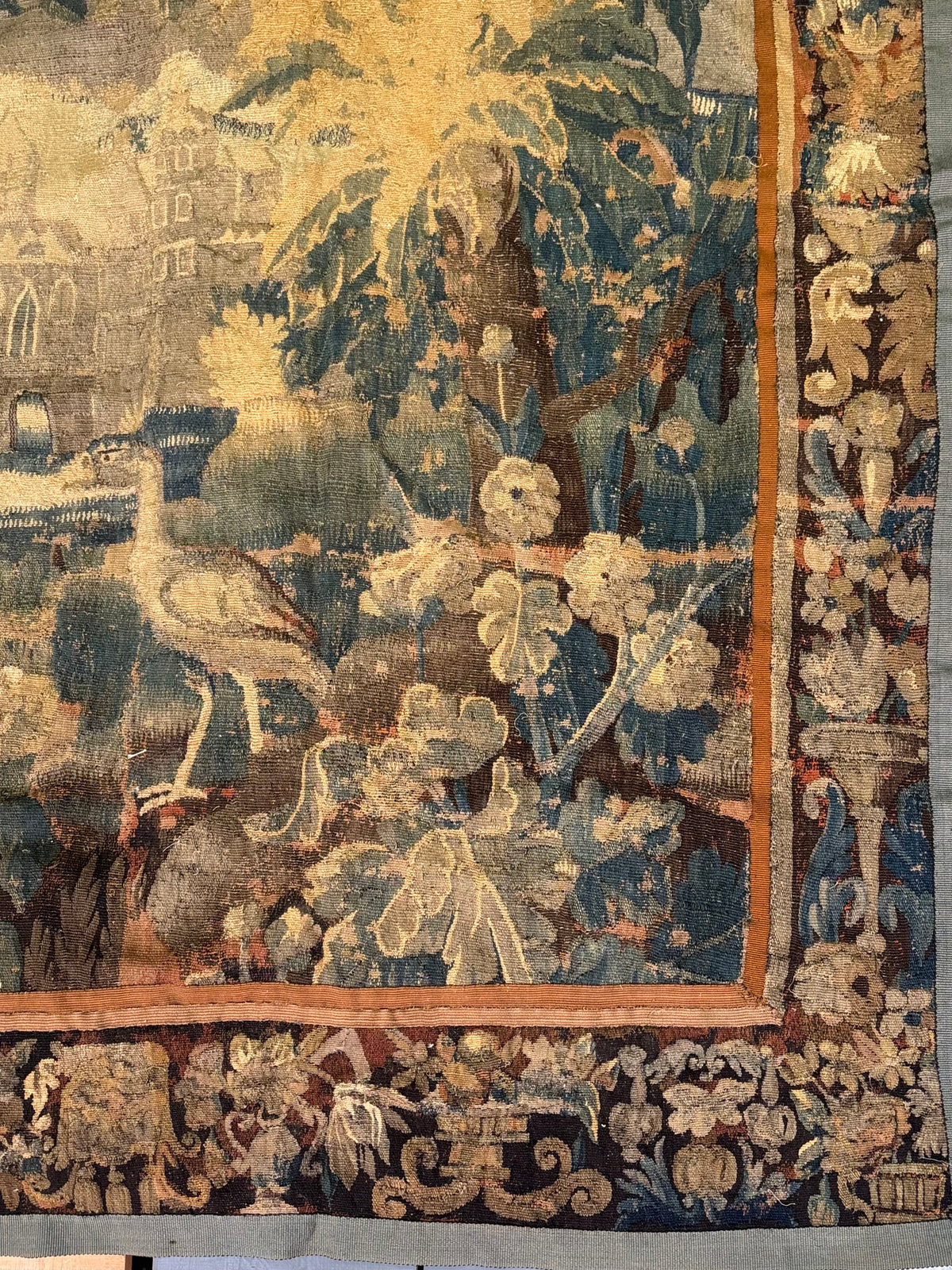 17th Century Flemish Verdure Tapestry ID: 112717