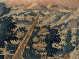 16th Century Brussel Tapestry Fragment Pillow