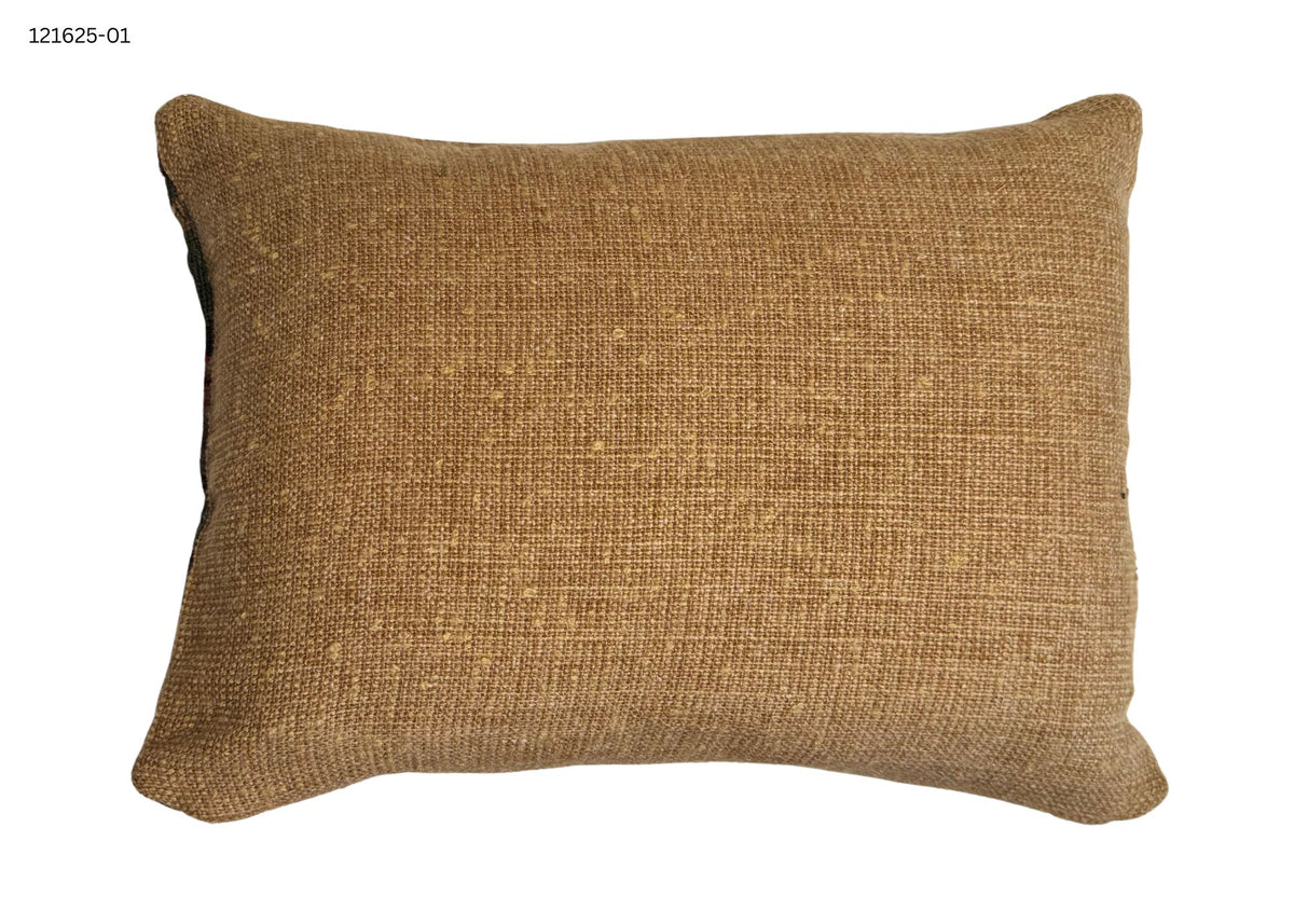 17th Century English Needlepoint Pillow Cover