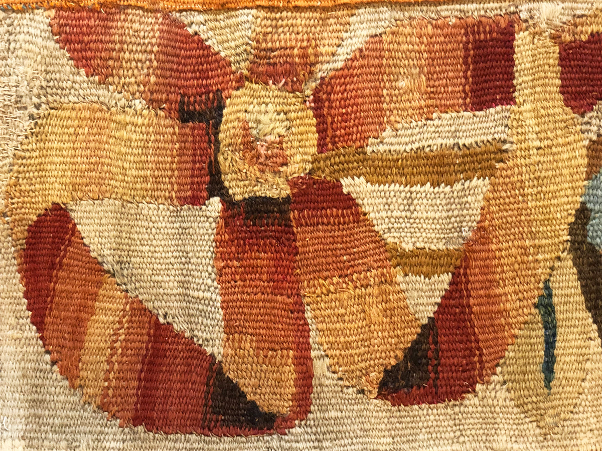 16th Century Aubusson Tapestry Pillowcase ID: 3010
