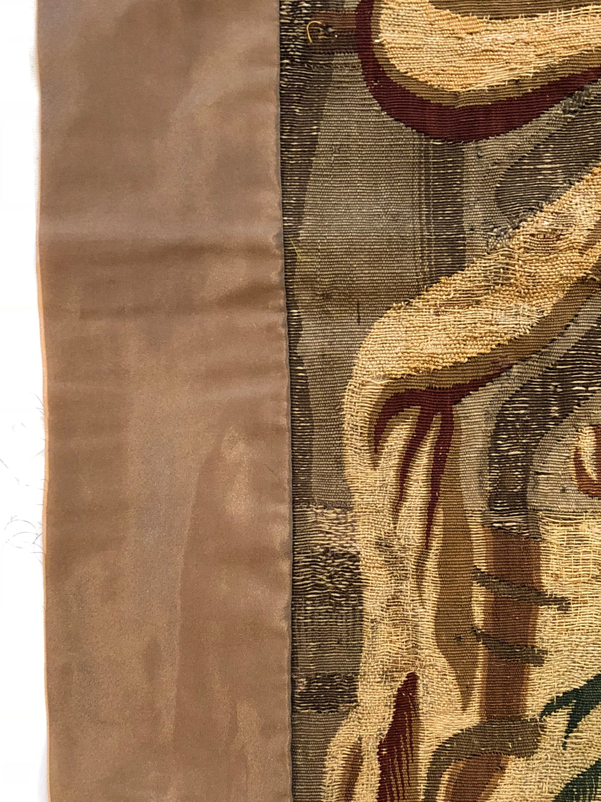 16th Century Brussels Tapestry Fragment ID: 3011