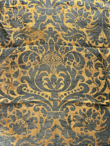 18th Century Italian Linen and Silk Woven Textile