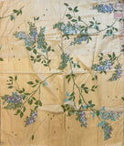 American Art Deco Painted on Fine Textile
