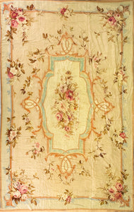 19th Century French Aubusson Room Size Rug (ID: 710007)
